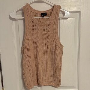 Volcom Tan Knit Tank Top